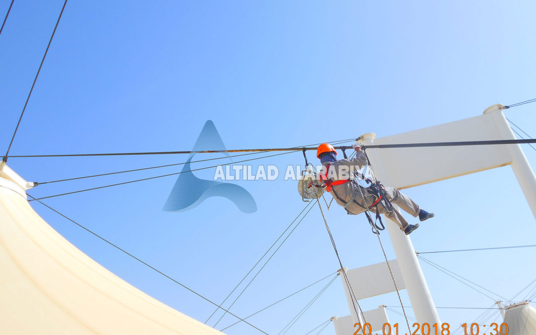 Preventive and Corrective Maintenance of Tent Roof Structure in King Abdul Aziz International Airport at Hajj Terminal (KAIA-HTC)