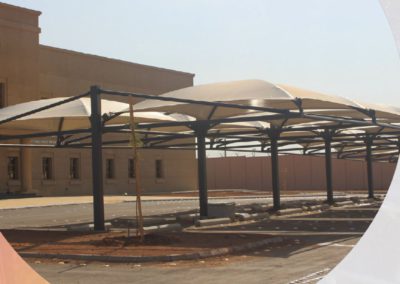 Parking Shades in Corrections facilities